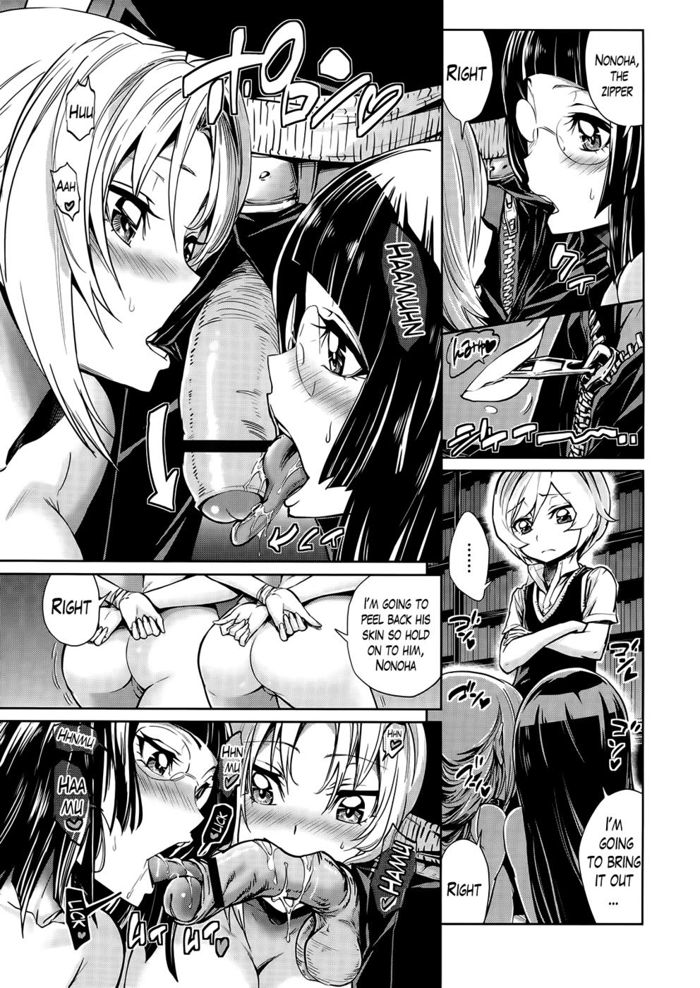 Hentai Manga Comic-Harem Butai wa Boku wo Shaburi Tsukusu-Chapter 2-9